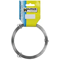 WOLFPACK LINEA PROFESIONAL Alambre Galvanizado (Rollo 500 gramos) Nº 3-0-8 mm.